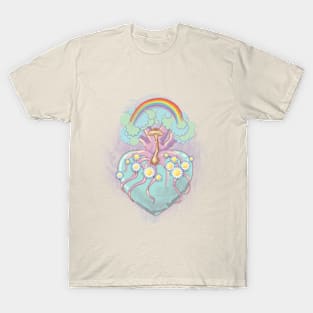 Sacred Earth Tree Heart T-Shirt